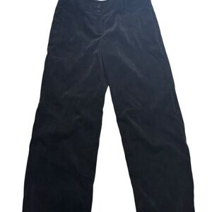 Michael Kors Women’s Black Corduroy Wide Leg Pants Size 14